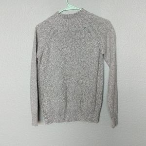 Grey knitted sweater